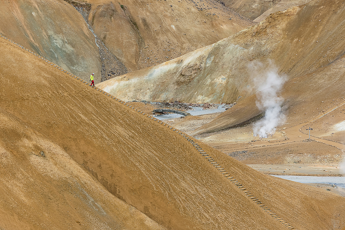 Hochthermalgebiet Hveradalir, Fotoreise Nord Island