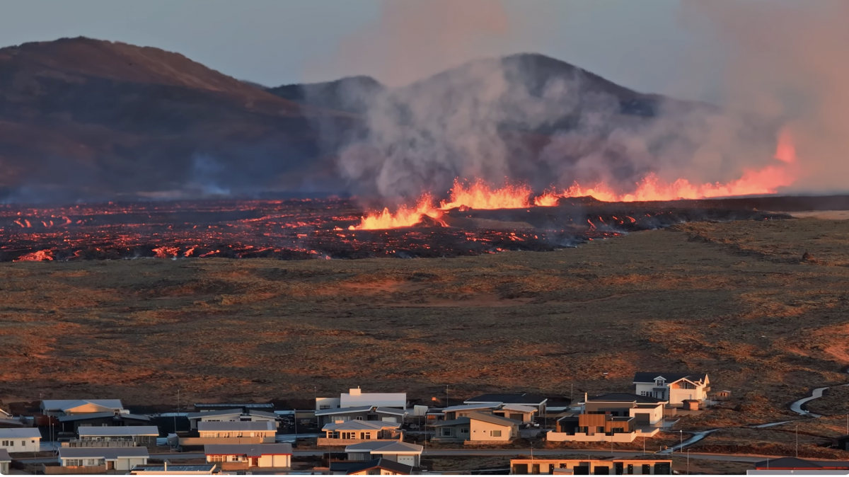 Island, Vulkanausbruch bei Grindavik, (c) Sigfús Steindórsson