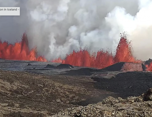 Island: erneuter Vulkanausbruch. Livestream.