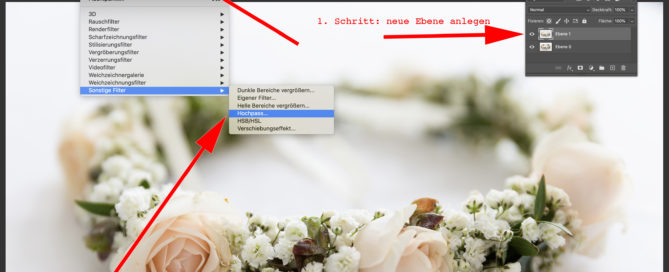 Fotos schärfen mit Photoshop Hochpass