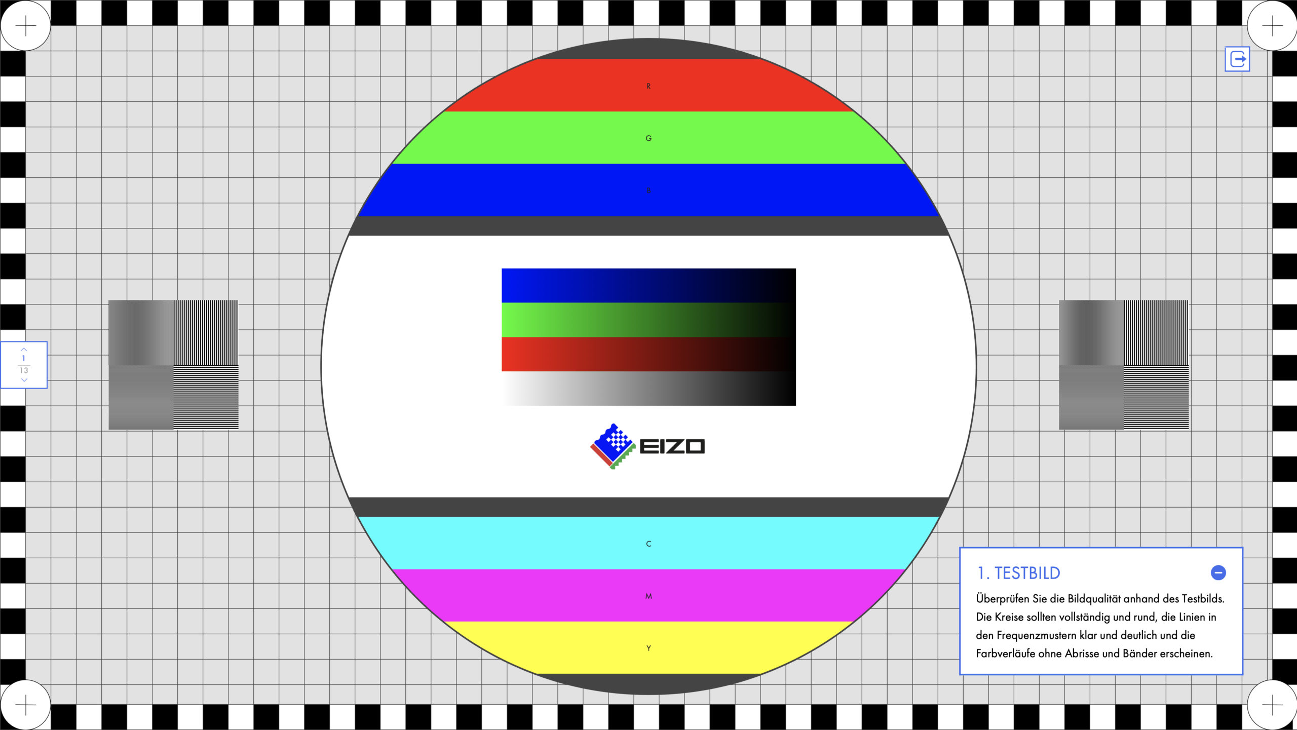 Testbild Eizo
