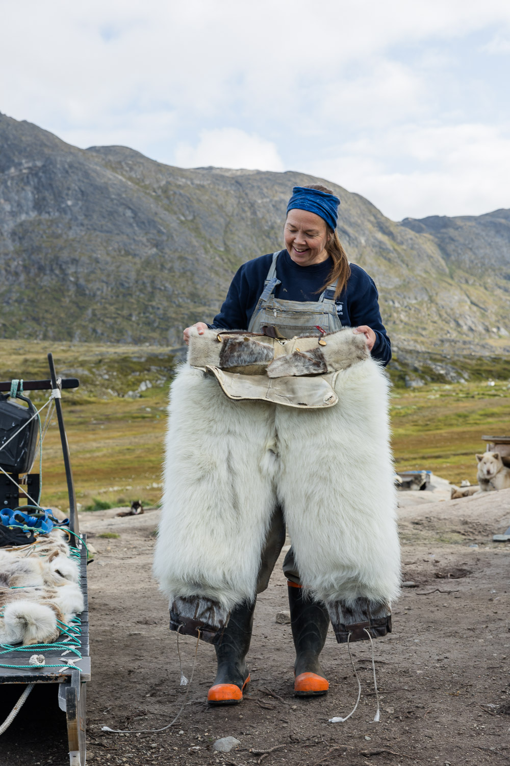 fotoreise_groenland-100 Fotoreise Grönland, Qasigiannguit, Schlittenhunde, zu Besuch beim Hundezüchter
