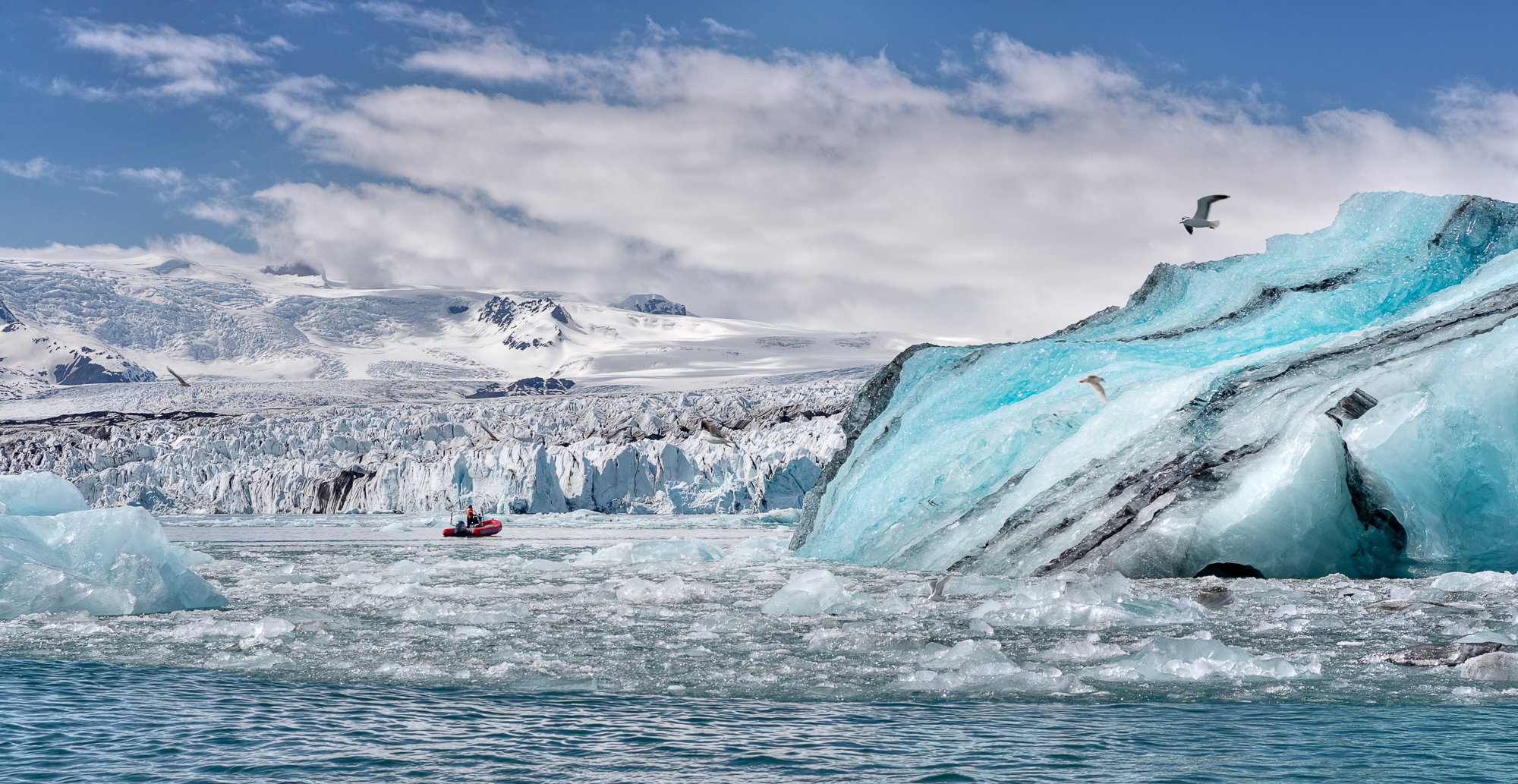 Island Gletscher Lagune