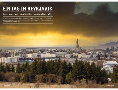 Ein Tag in Reykjavík – erschienen in Zauber des Nordens 2024-2